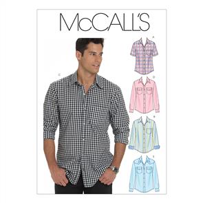 McCalls Pattern 6044 Men's Shirts