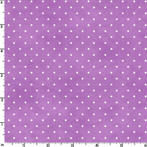 Maywood  Basics Classic Dot Sheer Lilac 1/4" Apart