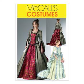 McCalls Pattern 6097 Misses' Victorian Costume