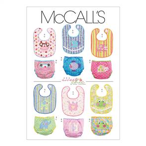 McCalls Pattern 6108 Infants' bibs and Diaper Covers