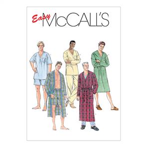 McCalls Pattern 6231 Men's Sleepwear