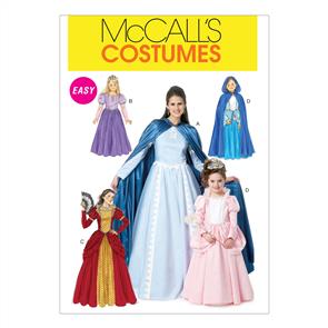 McCalls Pattern 6420 Misses'/Children's/Girls' Costumes