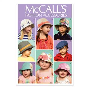 McCalls Pattern 6762 Infants'/Toddlers' Hats