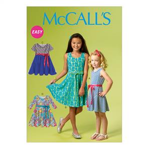 McCalls Pattern 6915 Chidren's/Girls' Dresses