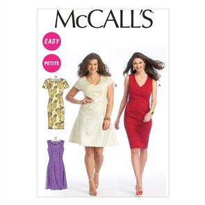 McCalls Pattern 6920 Misses'/Miss Petite/Women's/Women's Petite Dresses