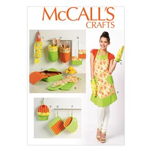 McCalls Pattern 6978 Apron and Kitchen Accessories