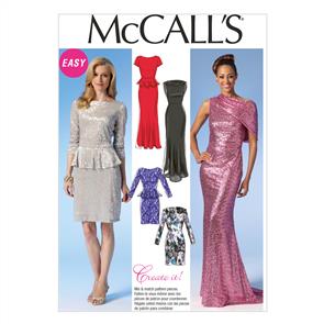 McCalls Pattern 7047 Misses' Dresses