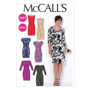 McCalls Pattern 7085 Misses'/Miss Petite Dresses