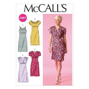 McCalls Pattern 7116 Misses' Dresses