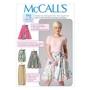 McCalls Pattern 7129 Misses' Skirts