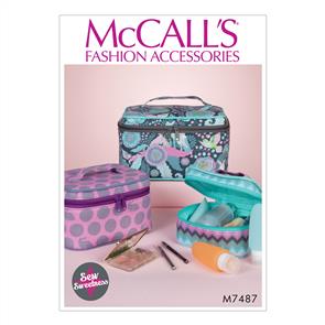 McCalls Pattern 7487 Travel Cases in Three Sizes