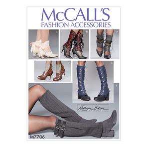 McCalls Pattern 7706 Misses' Spats