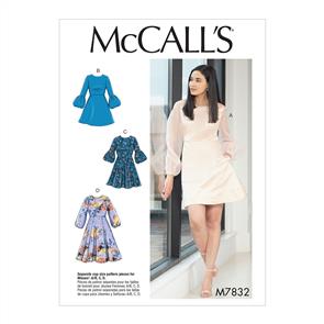 McCalls Pattern 7832 Misses' Dresses