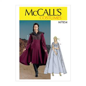 McCalls Pattern 7854 Misses' Costume