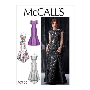 McCalls Pattern 7865 Misses' Dresses