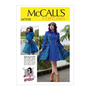 McCalls Pattern 7938 Misses' Costume