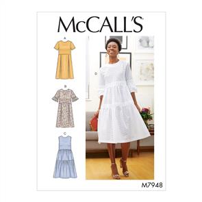 McCalls Pattern 7948 Misses' Dresses