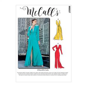 McCalls Pattern 8037 #Mara - Misses' Special Occasion Dresses