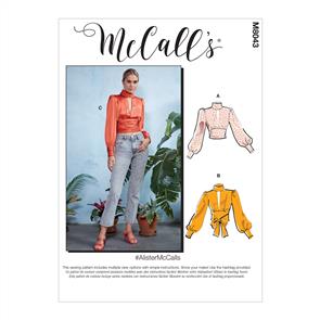 McCalls Pattern 8043 #Alister - Misses' Tops