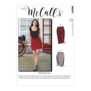 McCalls Pattern 8051 #Marie - Misses' Pencil Skirts In Five Lengths