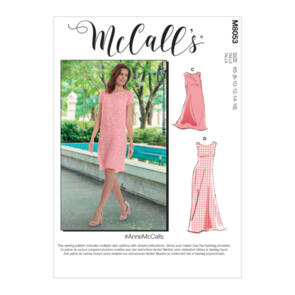 McCalls Pattern 8053 #Anne - Misses' Tent Dress In 2 Lengths