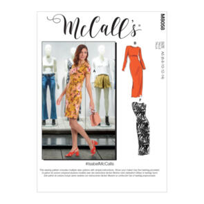 McCalls Pattern 8058 #Isabel - Misses' Knit Pullover Dresses