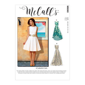 McCalls Pattern 8060 #Callie - Misses' Pleated-Skirt Dresses