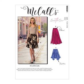 McCalls Pattern 8061 #Eve - Misses' Flared Skirts