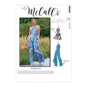 McCalls Pattern 8069 #Zoe - Misses' Romper, Jumpsuits and Belt