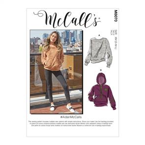 McCalls Pattern 8070 #Aiden - Misses' and Mens Tops