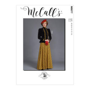 McCalls Pattern 8077 Misses' Historical Jacket & Skirt