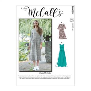 McCalls Pattern 8085 #Siella - Misses' Dresses