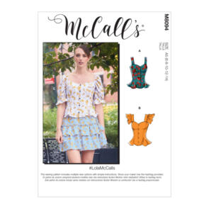 McCalls Pattern 8094 #Lola - Misses' Tops