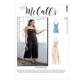 McCalls Pattern 8101 #Natala - Misses' & Women's Romper, Jumpsuit