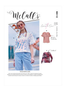 McCalls Pattern 8112 #Astrid - Misses' Tops