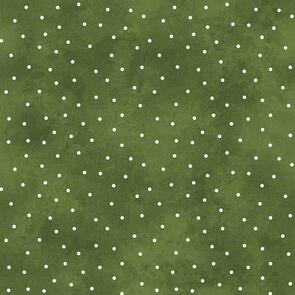 Maywood Basics Scattered Dot Grass Green