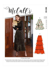 McCalls Pattern 8150 #Tillary - Misses' Skirts