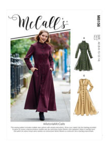 McCalls Pattern 8156 #Astoria - Misses' Coats