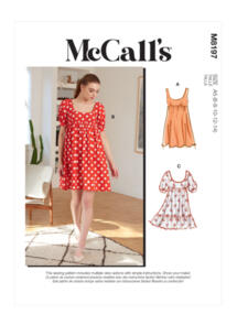 McCalls Pattern 8197 Misses' Dresses