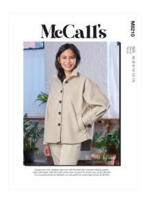 McCalls Pattern 8210 Misses' Jacket