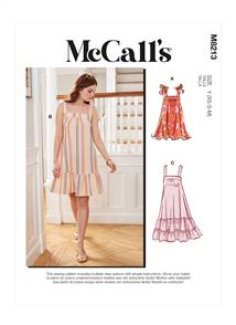 McCalls Pattern 8213 Misses' Dresses