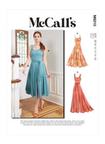 McCalls Pattern 8215 Misses' & Women's Dresses