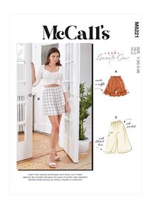 McCalls Pattern 8221 Misses' Shorts