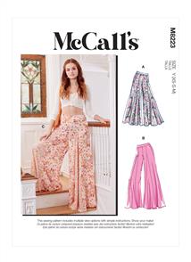 McCalls Pattern 8223 Misses' Pants