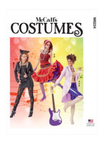 McCalls Pattern 8224 Misses' Costumes