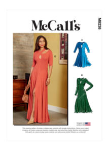 McCalls Pattern 8238 Misses' Dresses