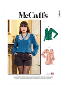 McCalls Pattern 8247 Misses' Cardigan