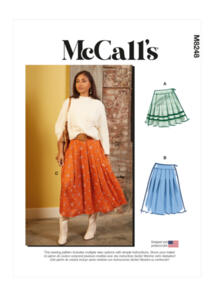 McCalls Pattern 8248 Misses' Skirts