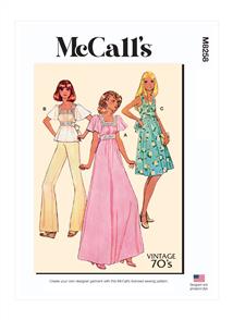 McCalls Pattern 8258 Misses' Dresses and Top