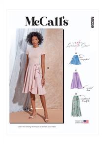 McCalls Pattern 8259 Misses' Skirts